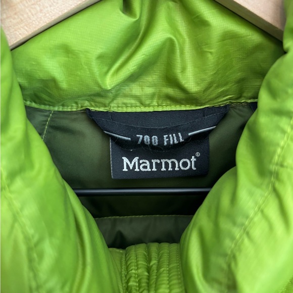Marmot Bright Green Quilted Vest - Picture 4 of 10